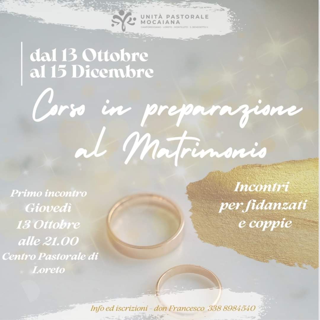 Read more about the article Corso in preparazione al Matrimonio