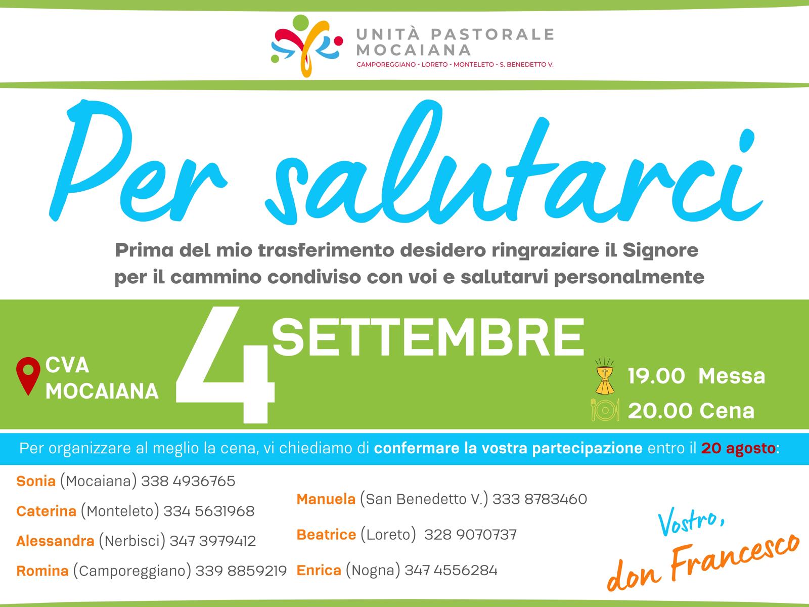 Read more about the article Per Salutarci Don Francesco